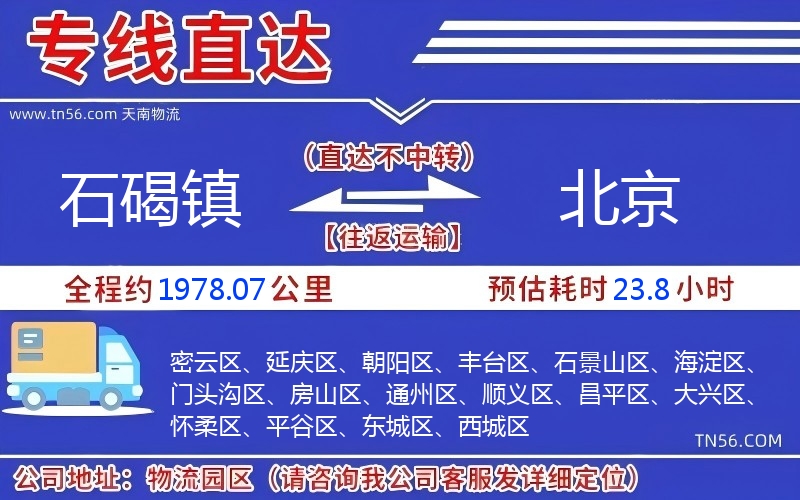 石碣鎮(zhèn)到北京物流公司