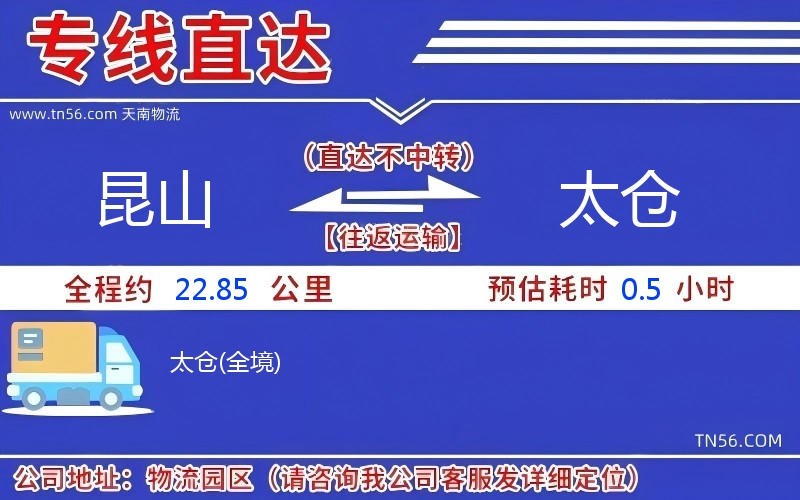 昆山到太倉(cāng)物流公司