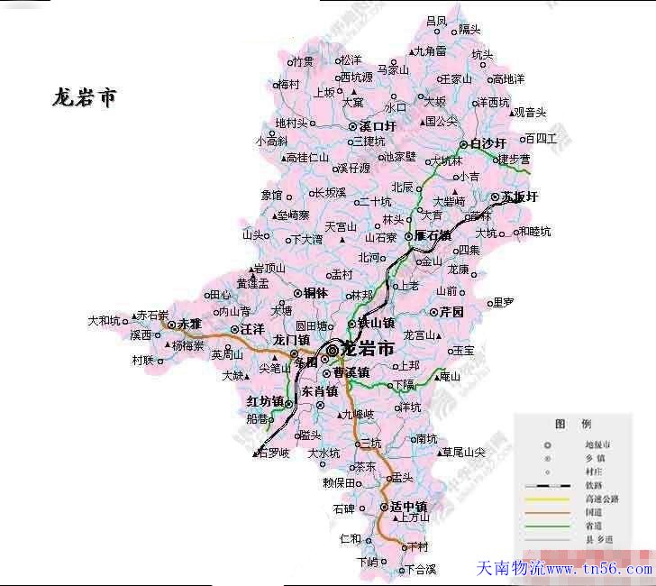 東莞到龍巖市地圖 m.futureeducation.cn